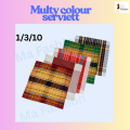 1 /3 /5 Serviette Cloth  / Serviettes  /  Colour Serviette  /Cotton Square Towel /  Handkerchief / Napkin Cloth / Table Napkins /Cleaning cloth. 