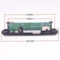 12V USB TF Wireless Music Car MP3 Player Set with Remote Control Bluetooth 5.0 Mini MP3 WMA Audio Module Decoder Board. 
