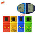 qp Large Screen Brick Game Console Building Block Game Racing/Tank Game Built-in 23 Classic Games Nostalgic Puzzle. 