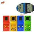 qp Large Screen Brick Game Console Building Block Game Racing/Tank Game Built-in 23 Classic Games Nostalgic Puzzle. 