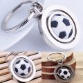 Mini Keychain Football Creative Keyring Pendant with Cute Rotating Soccer Key Chain for Football Lover Fans Men Women Boys Girls. 