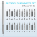 1Set Precision Screwdriver Set 24 in 1 Small Screwdriver Set Magnetic Mini Screwdriver Set Sturdy Electronic Screwdriver. 