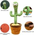 Dancing Cactus Toy Rechargeable with USB Cable for Kids - Can Sing, Record, Talk, Dance, Repeat What You say, Talking Toy for Kids, Funny Educational Toy & Kid's Companion. 