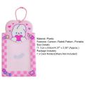 Card Holder with Keychains Support Cartoon Plastic Idol Photo Storage Card Protector Beads Ring Card Sleeve for Girls. 