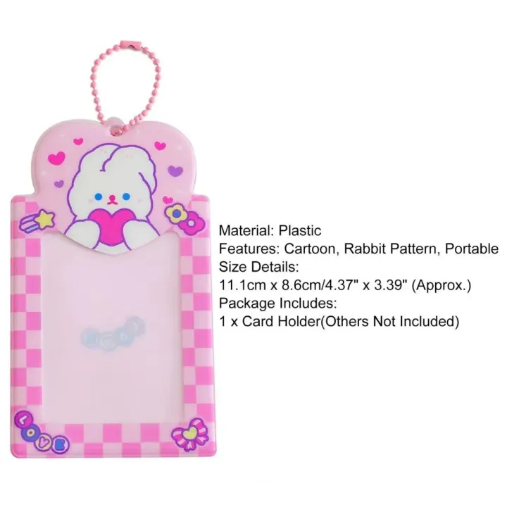 Card%20Holder%20with%20Keychains%20Support%20Cartoon%20Plastic%20Idol%20Photo%20Storage%20Card%20Protector%20Beads%20Ring%20Card%20Sleeve%20for%20Girls%20-%20Image%205