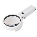 5X 11X 8 LED Magnifier / Magnifying Glass / Dual Use-Stand or Handheld Foldable Magnifier /Table Lamp Super Bright Magnifier. 