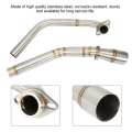 Motorcycle Modification Exhaust Middle Link Pipe for Yamaha YZF R15 MT-15 BT. 