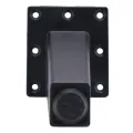 4 Pcs 8cm Adjustable Table Feet Sofa Bed TV Cabinet Legs -Black. 