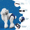 Pet Safety Panties Dog Diaper Clothes Female Dog Physiological Pants Protective Trousers Washable Adjustable Dog Menstrual Pants. 