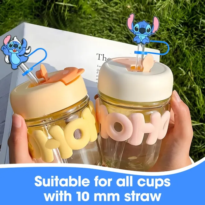 5pcs%20New%20Cartoon%20Stitch%20Straw%20Cover%20Cap%20Cute%208mm%2010mm%20Straw%20Tip%20Covers%20Funny%20Tumbler%20Accessories%20Straw%20Topper%20for%20Stanley%20Cup%2030%2040%20Oz%20-%20Image%203