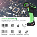 iMARCONE 2-in-1 Industrial Barcode Scanner Handheld 1D/2D/QR Code Scanner 2.4G & BT Wireless Bar Code Reader 0.3 Megapixel with Base Compatible with Windows/Android/Mac/Linux for Supermarket Retail Logistics Warehouse. 
