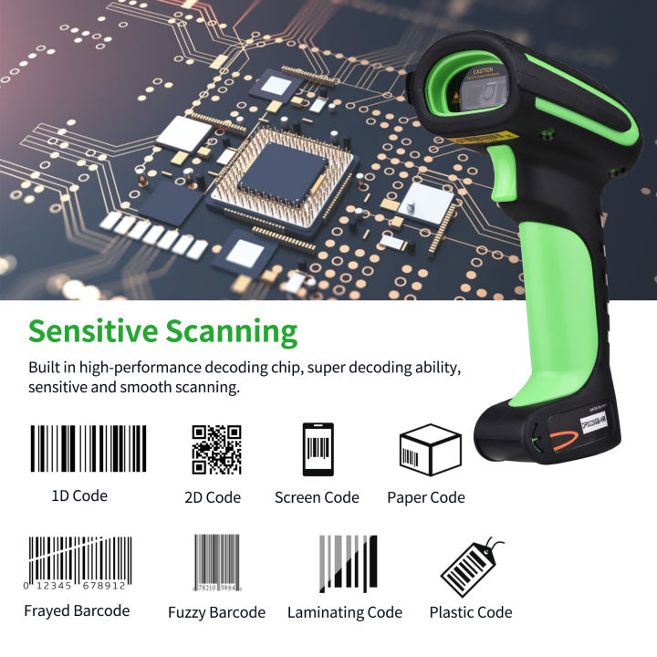iMARCONE%202-in-1%20Industrial%20Barcode%20Scanner%20Handheld%201D/2D/QR%20Code%20Scanner%202.4G%20&%20BT%20Wireless%20Bar%20Code%20Reader%200.3%20Megapixel%20with%20Base%20Compatible%20with%20Windows/Android/Mac/Linux%20for%20Supermarket%20Retail%20Logistics%20Warehouse%20-%20Image%209