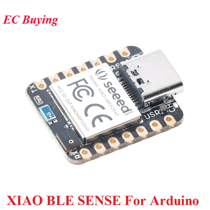 Seeeduino%20Xiao%20Bluetooth-Compatible%20Ble%205.0%20Nrf52840%20Sense%20Development%20Board%20Module%20For%20Arduino%20Nano/uno%20Arm%20Microcontroller%20-%20Image%203