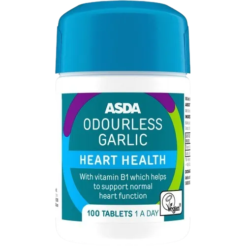 ASDA ODOURLESS GARLIC TAB 100