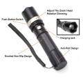 Flashlight Torch SWAT 3.7V LED Rechargeable Flash Light Heavy Duty. 