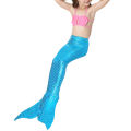 3pcs Girls Mermaid Swimsuit Summer Mermaid Tail Tops Panties Bikini Swimwear Three-piece Set. 