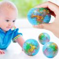 1PC Stress Relief World Map Foam Ball Squeeze Globe Toy Novelty Funny Squishy Anti-stress Toys Decompression Funny Gifts for Kids. 