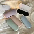 Portable Cream Colored Glasses Case Cute Sunglasses Myopia Glasses Storage Box Yao Store. 