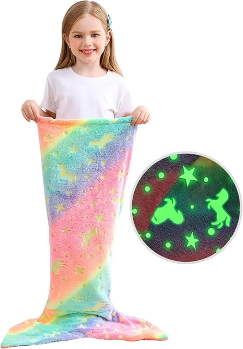 Child%20Mermaid%20Tail%20Blanket%20for%20Kid%20Teen%20Adult,Soft%20Plush%20Flannel%20Fleece,%20Girls%20Toddlers%20Mermaid%20Toys%20-%20Image%203