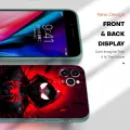 Hontinga for Huawei Y6P Back Cover Red Spider Man Design Phone Case Square Soft Liquid Silicone Mobile Cover. 