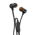 JBL T290 3.5mm Wired Earphones TUNE 290 Stereo Sport Bass Headset 1-Button Remote Handsfree Call with Mic. 