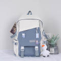 Simple, large-capacity, high-value, college students, high school students, Harajuku style Korean backpack. 
