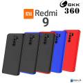 OriginaI GKK 360 Protection Case Dual Tone Front and Back Case Full Body Cover Xiaomi Redmi 9. 