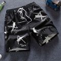 Summer Shorts Men's Slim Fit5Five-Point Pants Personalized Beach Pants Summer Leisure Fashion Pirate Shorts. 
