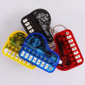 Lightweight Mini Piano Keychain Educational Miniature Key-Shaped Electronic Keyboard Cute Creative Portable Musical. 