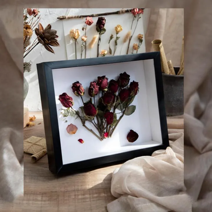 Exquisite%20Compact%20Usage%20Stylish%203d%20Effect%20Flower%20Display%20Frame%20Flower%20Display%20Frame%20For%20Students%20-%20Image%202