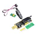 CH341A 24 25 Series EEPROM Flash BIOS USB Programmer + SOIC8 SOP8 Test Clip for EEPROM 93CXX / 25CXX / 24CXX. 