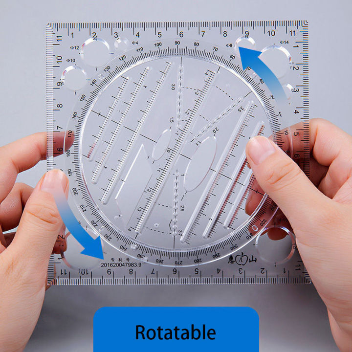 Multifunctional%20Drawing%20Template%20Art%20Design%20Construction%20Drafting%20Scale%20Ruler%20ANLAN%20-%20Image%204