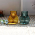1pc Cute Glass Dollhouse Vase Nude Naked Girl Butt Ceramic Flower Vase Flower Arrangement Modern Home Creative Decoration Toy. 
