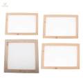 Paper Making Screen Mesh Shape DIY for Handmade Paper for Adults Children Interactive Toy 20x20cm. 