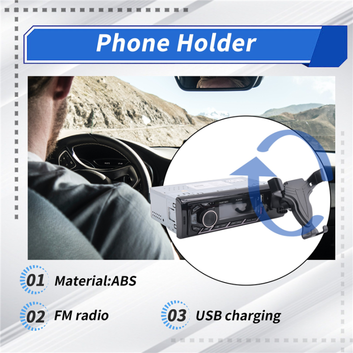 Car%20Radio%20Bluetooth%20Single%20Din%20Car%20Stereo,%201%20Din%20Car%20Audio%20with%20Phone%20Holder,%20Support%20FM/MP3/AUX/USB/TF%20Card%20-%20Image%203