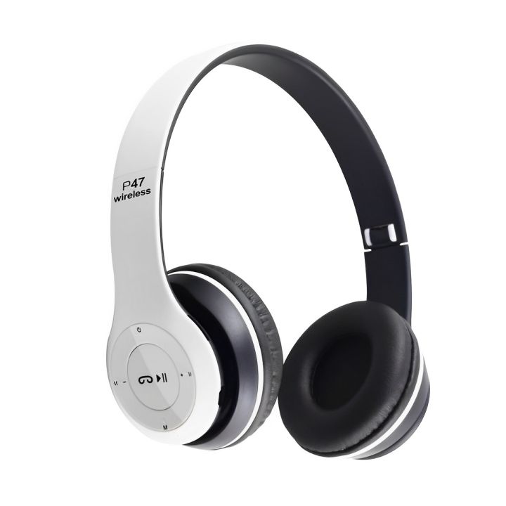 P47 Bluetooth 4.1 Headphone Wireless Headband Earphone Hands Free Music Headset With MF/TF & AUX ports , P47 Cat Ears