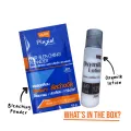 Pixel Hair Bleaching Powder 15g with Developer 12%  (very light blond or white color). 