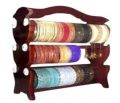 Wooden Bangle Stand Jewelry Organizer Display Holder for Bracelets Accessories Storage. 