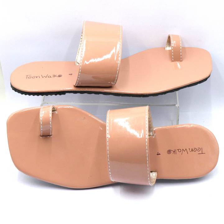 Ladies Pink Color Sandals | Women's Casual Flat Slippers | Imandi Enterprises