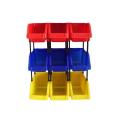 Storage Rack Small  - 9 Pcs - Multicolor. 