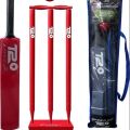Speed Up T20 Combo Cricket Kit (Bat,Tennis Ball,Wickets,Base,Bails,Bag) /SIZE- 4/ For Boys and Youth | Nisaco Mall. 