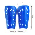 1 Pair Football Shin Pads Plastic Soccer Guards Leg Protector For Kids Adult Sunlight Mall. 