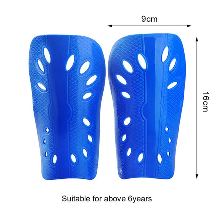 1 Pair Football Shin Pads Plastic Soccer Guards Leg Protector For Kids Adult Sunlight Mall