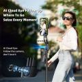 FGCLSY 5 in 1 Selfie Tripod Gimbal Stabilizer for Cell Phone 360°Auto-Rotation AI Tracking Quadrapod And Remote Control. 