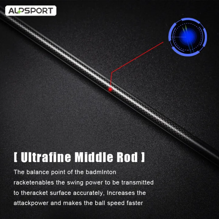 ALP%20XHP%202Pcs%20carbon%20fiber%206U%2072g%2030LBS%20badminton%20racket%20professional%20badminton%20racket%20offensive%20and%20defensive%20single%20channel%20racket%20-%20Image%205