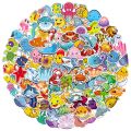 10/30/50/100pcs Cute Marine Animals Stickers Ocean World Cartoon Decals Kids Toy Scrapbook Laptop Luggage Phone Graffiti Sticker. 