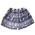 Ladies Short - Elephant Printed Shorts With Elastic Waist. 