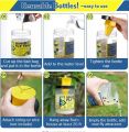 Outdoor Hanging Fly Trap Bottles Reusable Fly Killer Trap Fruit Bee Fly Trap Killer Non-Toxic And Non-Hazardous B-1-17-800 L. 