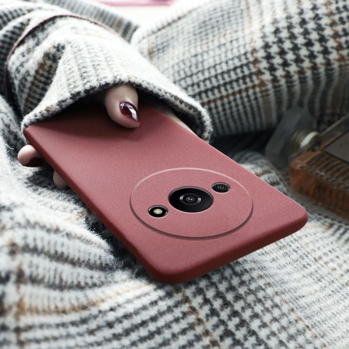 Biruiqu%20For%20Xiaomi%20Redmi%20A3%20Shockproof%20Anti%20Slip%20Soft%20TPU%20Sandstone%20Matte%20Back%20Case%20Cover%20-%20Image%205