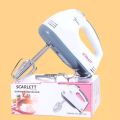 High Speed Turbo England sshm SCARLETT Electric 7 Speeds Hand Mixer blender Egg Beater. 